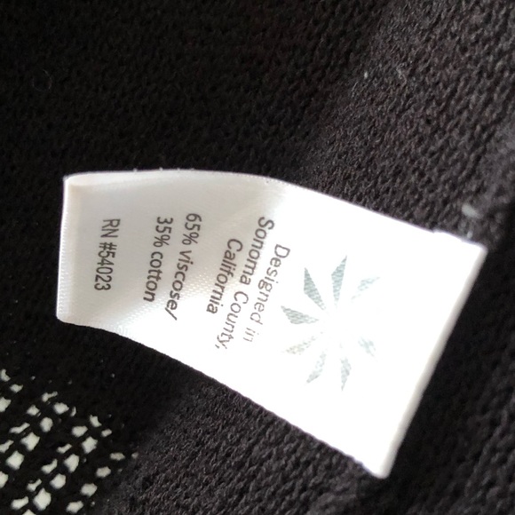 ATHLETA Kahala Black Knit Duster Cardigan Size S - Picture 8 of 10